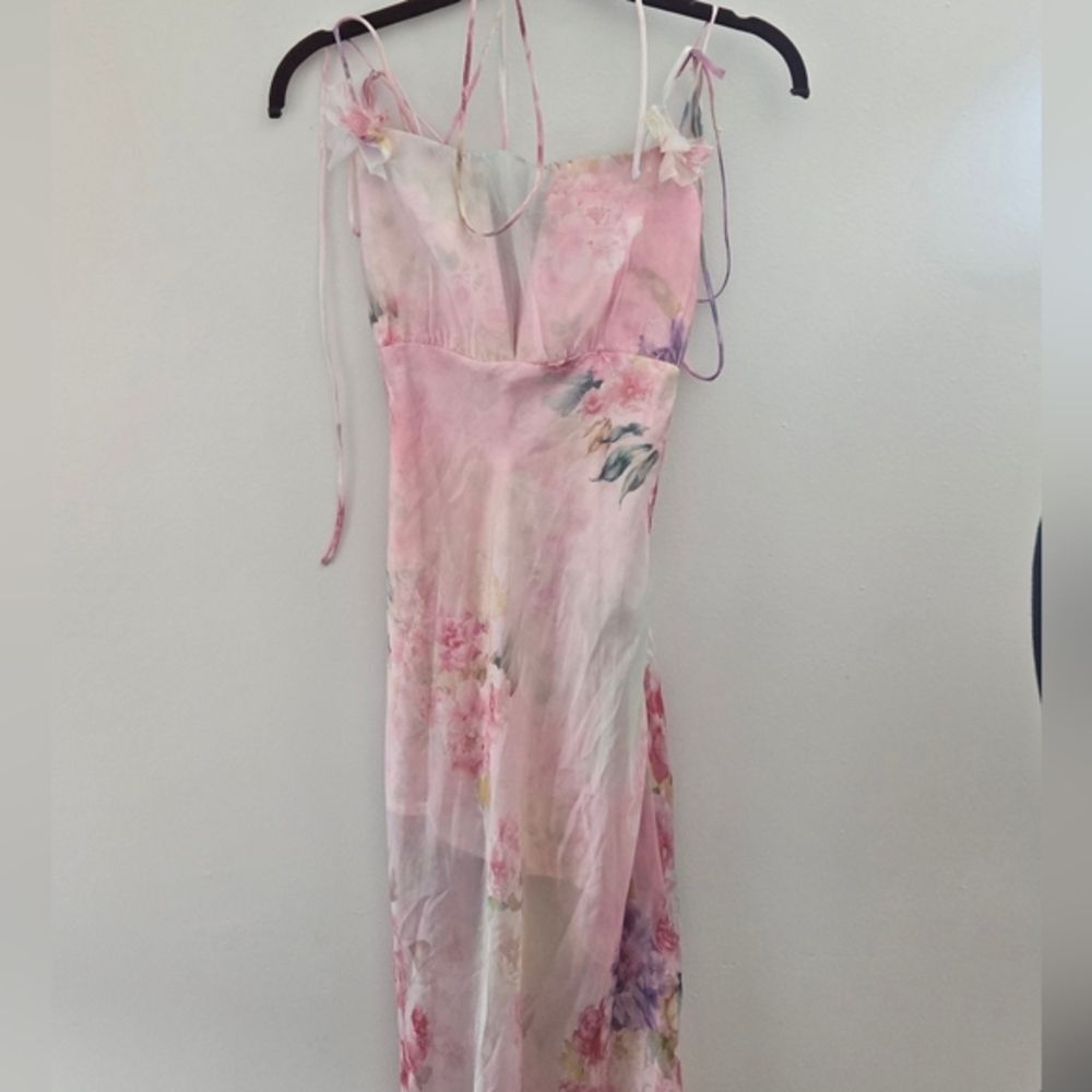 For Love And Lemons Lisa Floral Maxi Dress NWOT - Picture 11 of 11